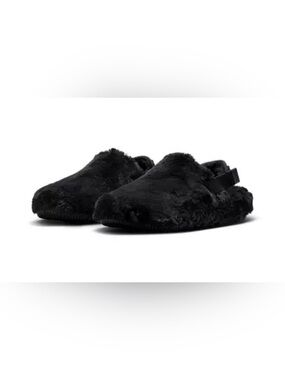 Nike Calm Fuzzy Fur Mules